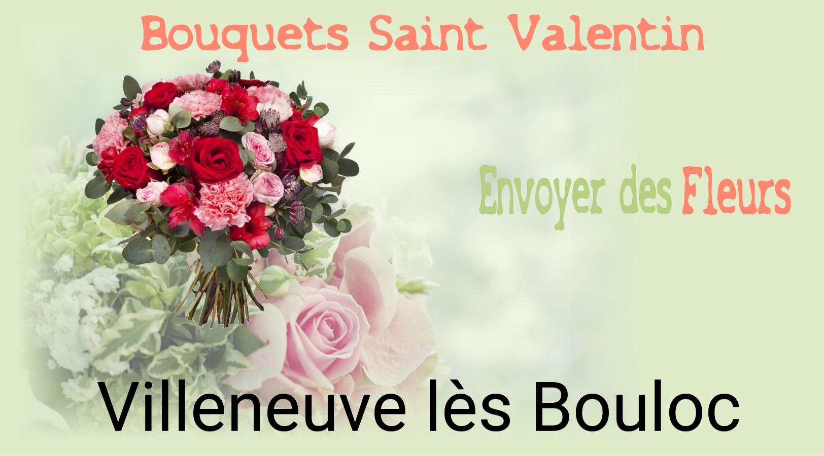 Roses de Saint-Valentin livrées à Villeneuve-lès-Bouloc